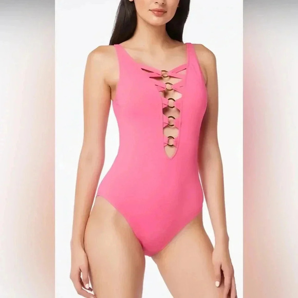 BLEU BY ROD BEATTIE RING ME UP LACE DOWN ONE SIZE 8 - Picture 5 of 11